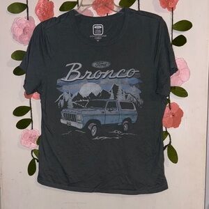 Ford Black Short Sleeve Bronco Tee